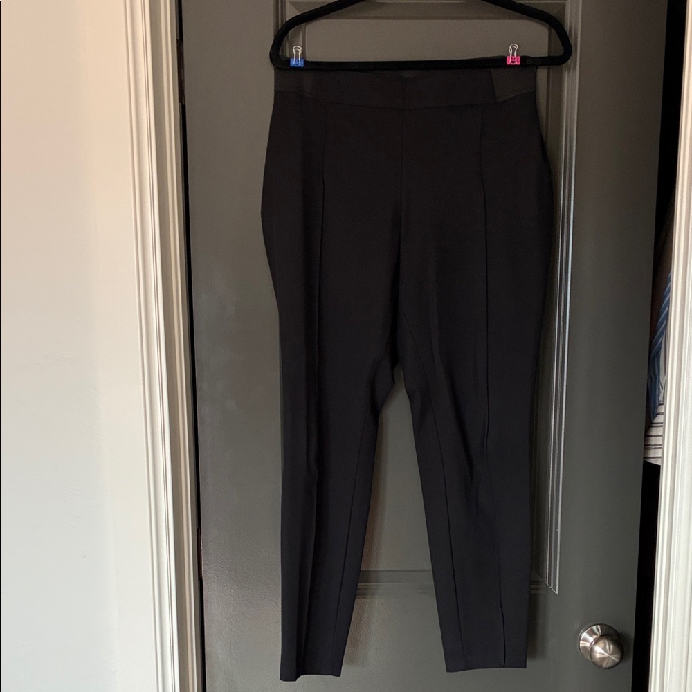 Black Straight Leg Women's Pants